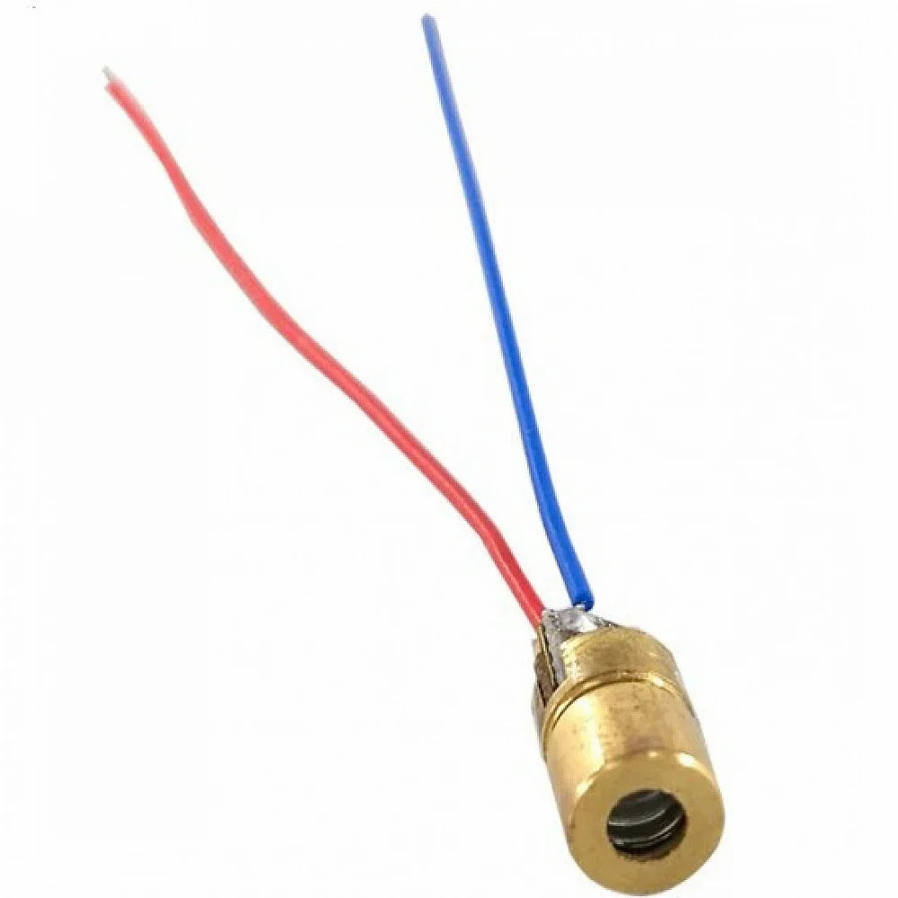 650nm 6mm 5V Red Point Laser Head