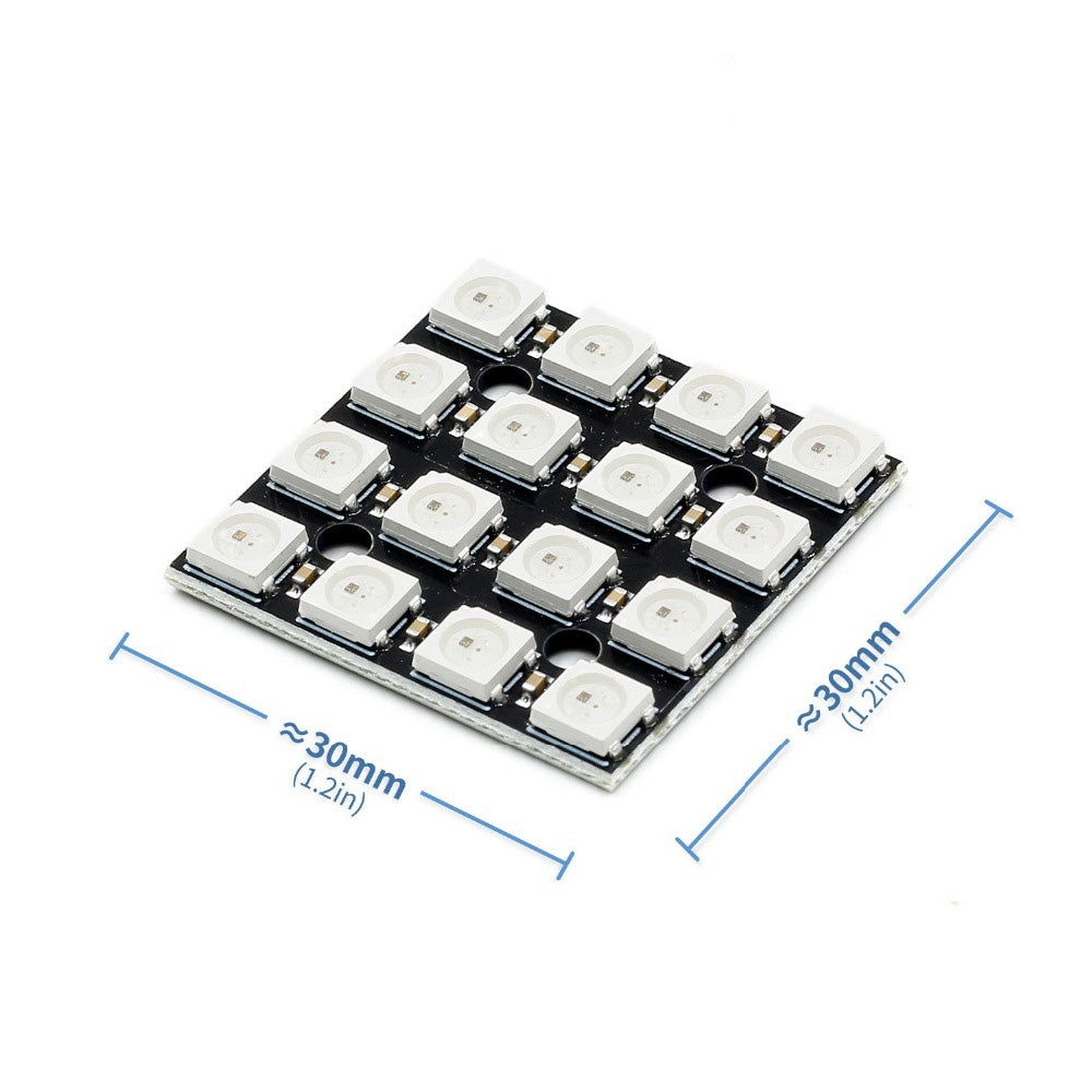 1/3/4/8/12/16/24  Bit WS2812 5050 RGB LED Lamp Panel Module