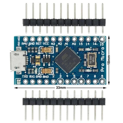 Atmega32U4 5V/16Mhz Development Board